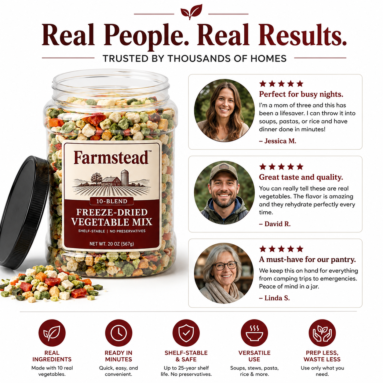 Farmstead™ 10 Blend Vegetable Mix
